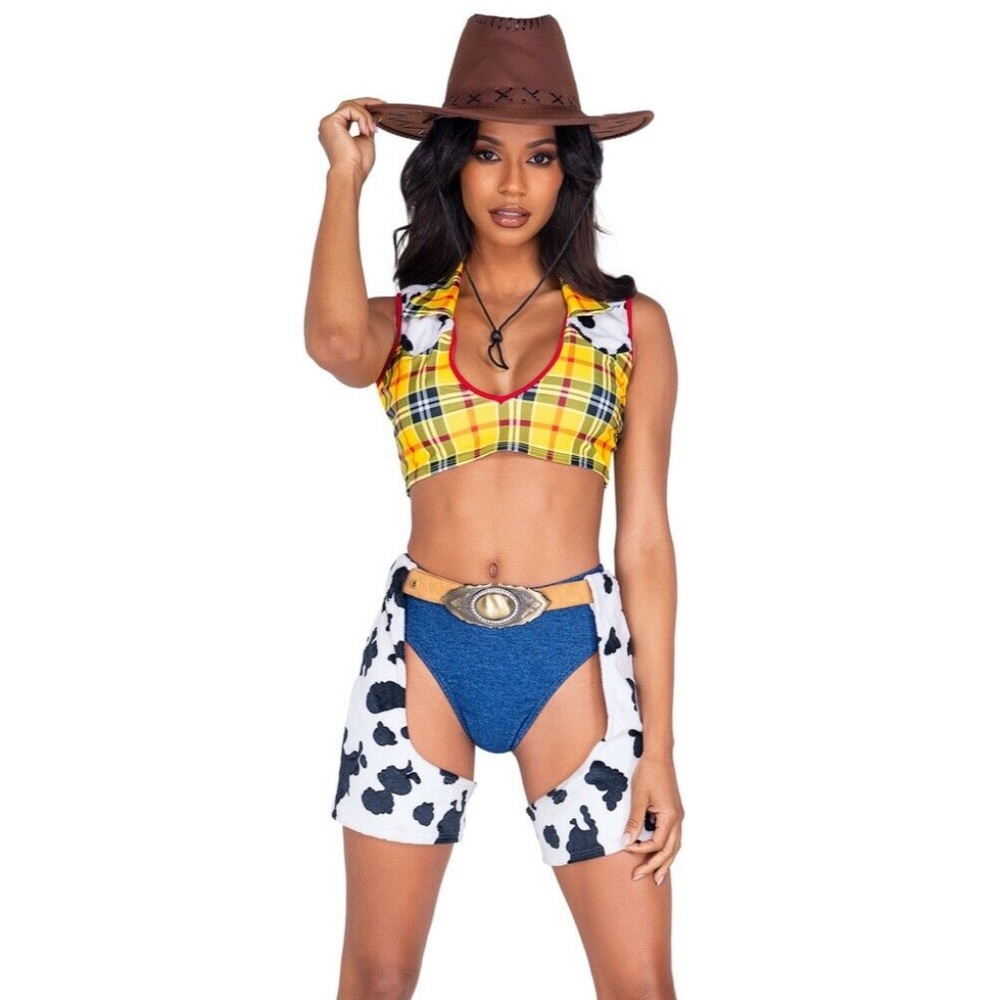 Sheriff Cutie Cowgirl Roma Halloween Costume - M